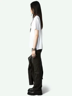 Shop Zadig & Voltaire Tommer Concert T-shirtNEW White