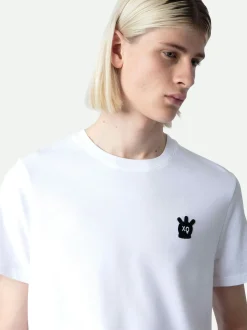Best Zadig & Voltaire Tommy Skull XO T-shirt White