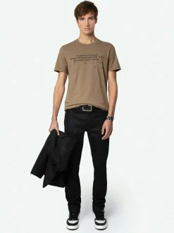 Cheap Zadig & Voltaire Tommy T-shirt Cereal