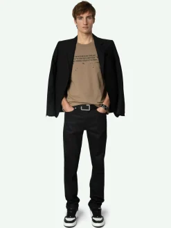 Cheap Zadig & Voltaire Tommy T-shirt Cereal