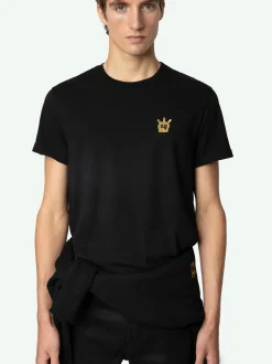 New Zadig & Voltaire Tommy T-shirt Black