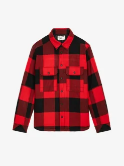 Clearance Zadig & Voltaire Trop OvershirtNEW Crimson