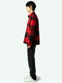 Clearance Zadig & Voltaire Trop OvershirtNEW Crimson