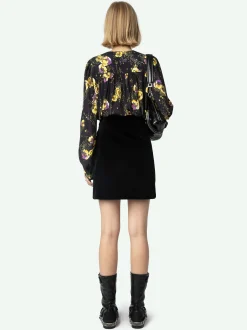 Best Sale Zadig & Voltaire Turin ShirtNEW Black