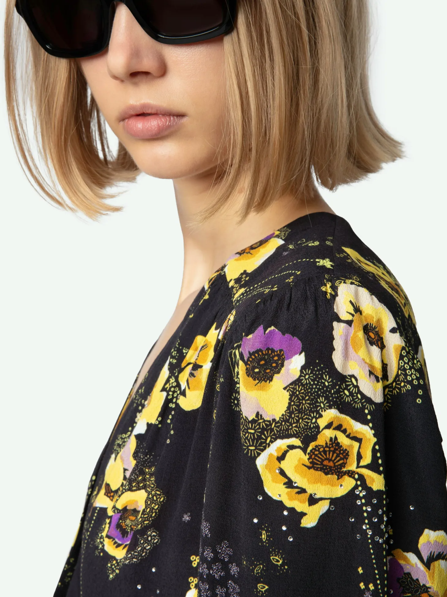 Best Sale Zadig & Voltaire Turin ShirtNEW Black