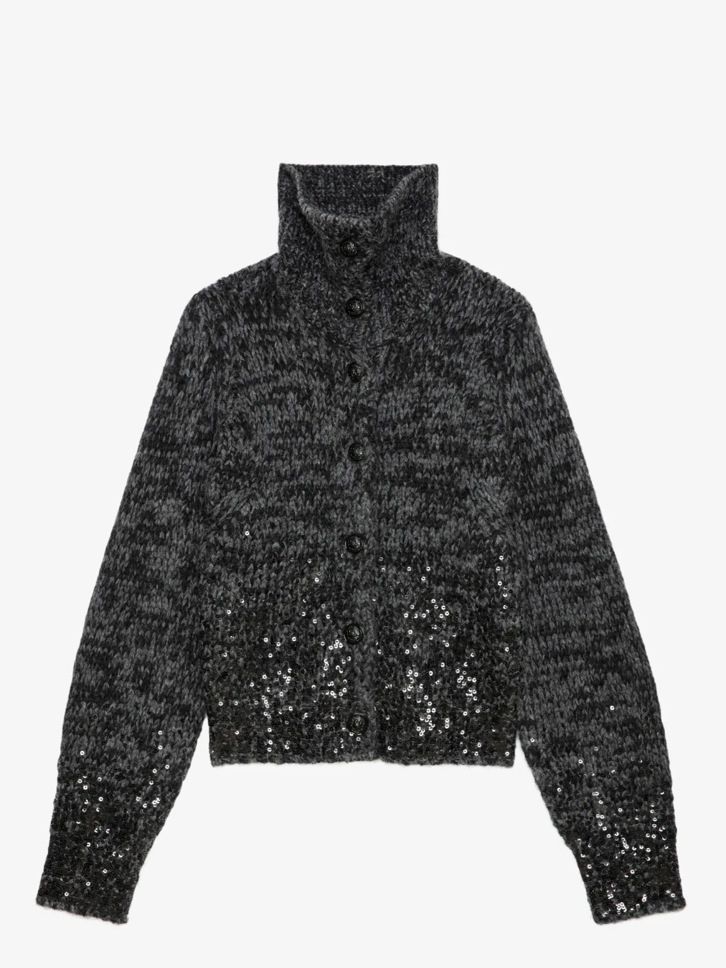 Fashion Zadig & Voltaire Tylia JacketNEW Anthracite
