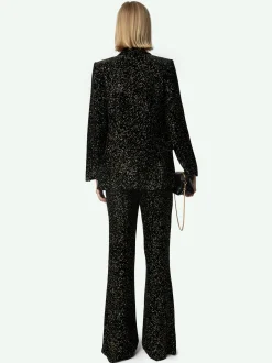 Store Zadig & Voltaire Velvet Valse BlazerNEW Black