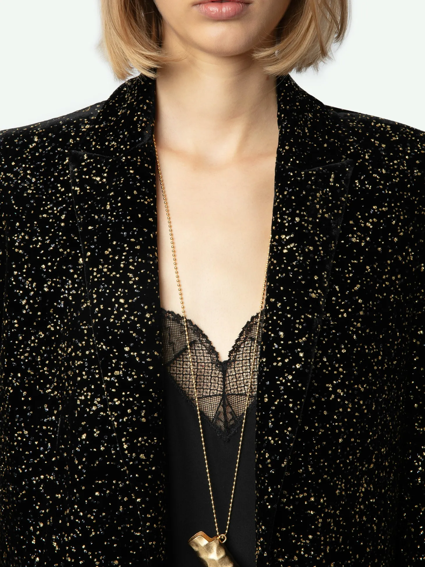 Store Zadig & Voltaire Velvet Valse BlazerNEW Black
