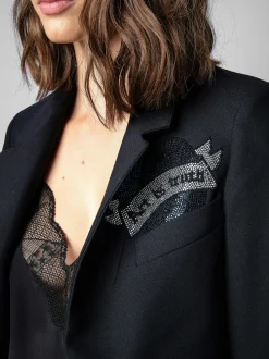 Store Zadig & Voltaire Very Bis Blazer Navy
