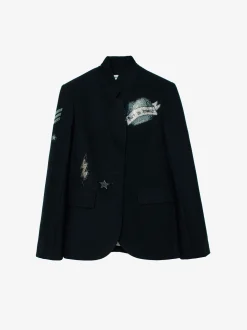 Store Zadig & Voltaire Very Bis Blazer Navy