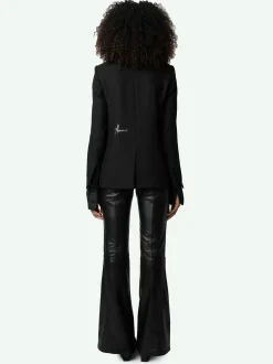 Flash Sale Zadig & Voltaire Very Diamanté Blazer Black
