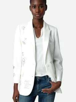 Outlet Zadig & Voltaire Viva Diamanté Blazer Judo