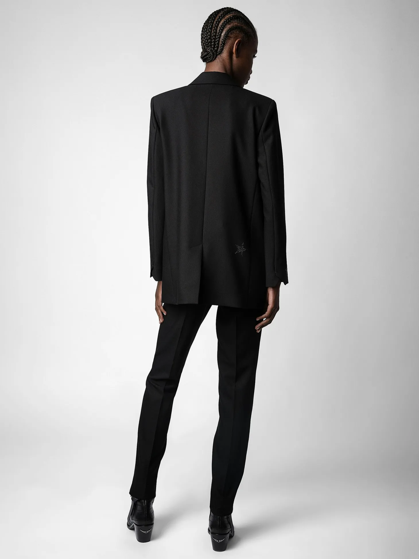 Best Zadig & Voltaire Viva Strass Star BlazerICONIC Black