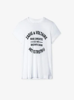 Clearance Zadig & Voltaire Walk Blason T-ShirtICONIC White