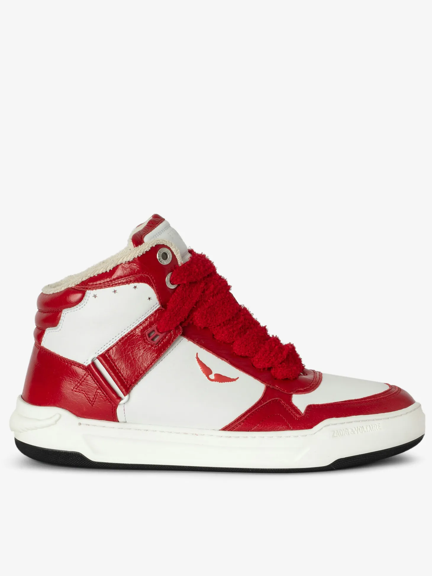 Best Sale Zadig & Voltaire Wings High-Top SneakersNEW Power