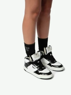 Outlet Zadig & Voltaire Wings High-Top SneakersNEW Black