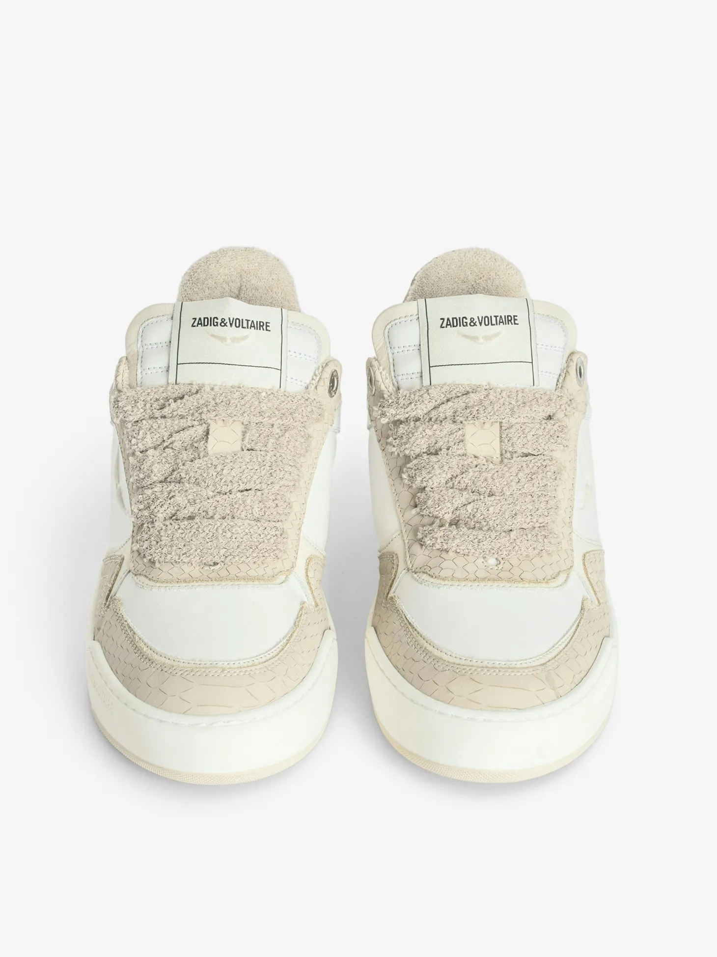 Fashion Zadig & Voltaire Wings Low-Top Sneakers Ice