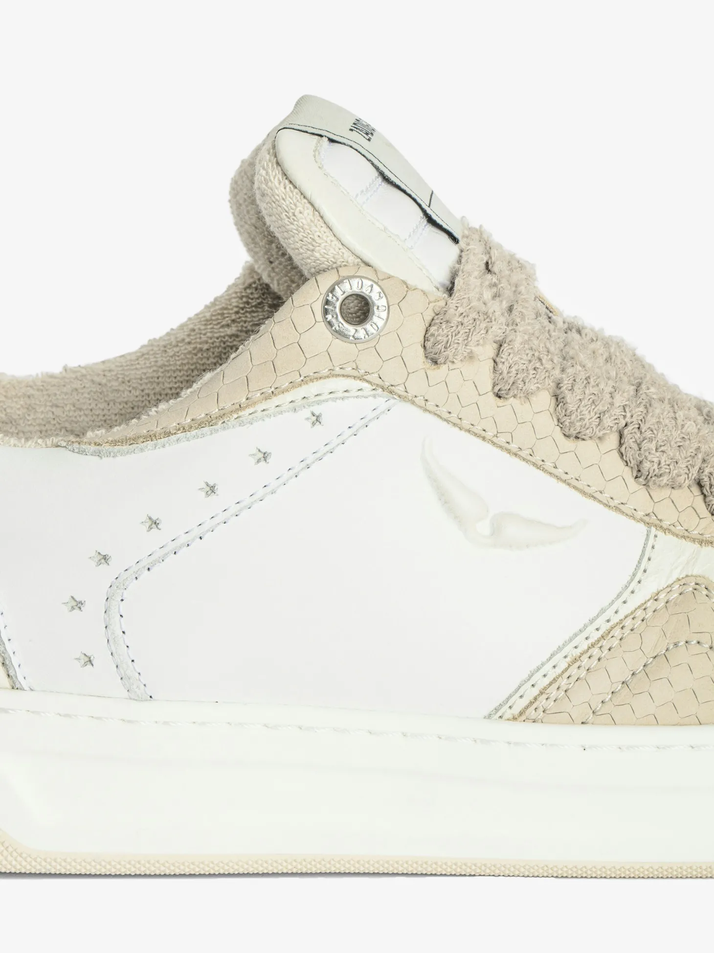 Fashion Zadig & Voltaire Wings Low-Top Sneakers Ice