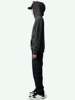 Cheap Zadig & Voltaire Wings Low-Top SneakersNEW Black