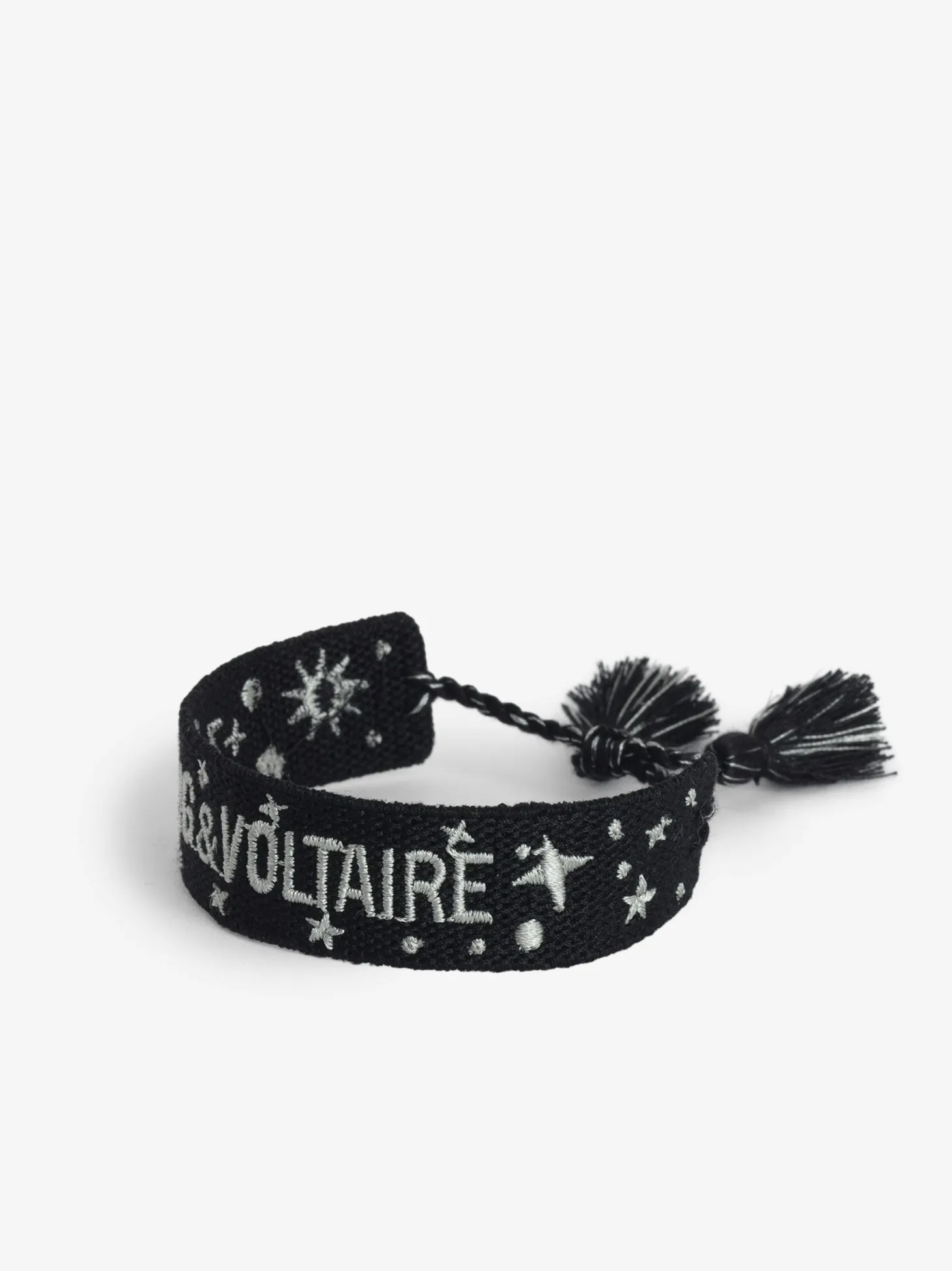 New Zadig & Voltaire Woven Zadig BraceletNEW Black