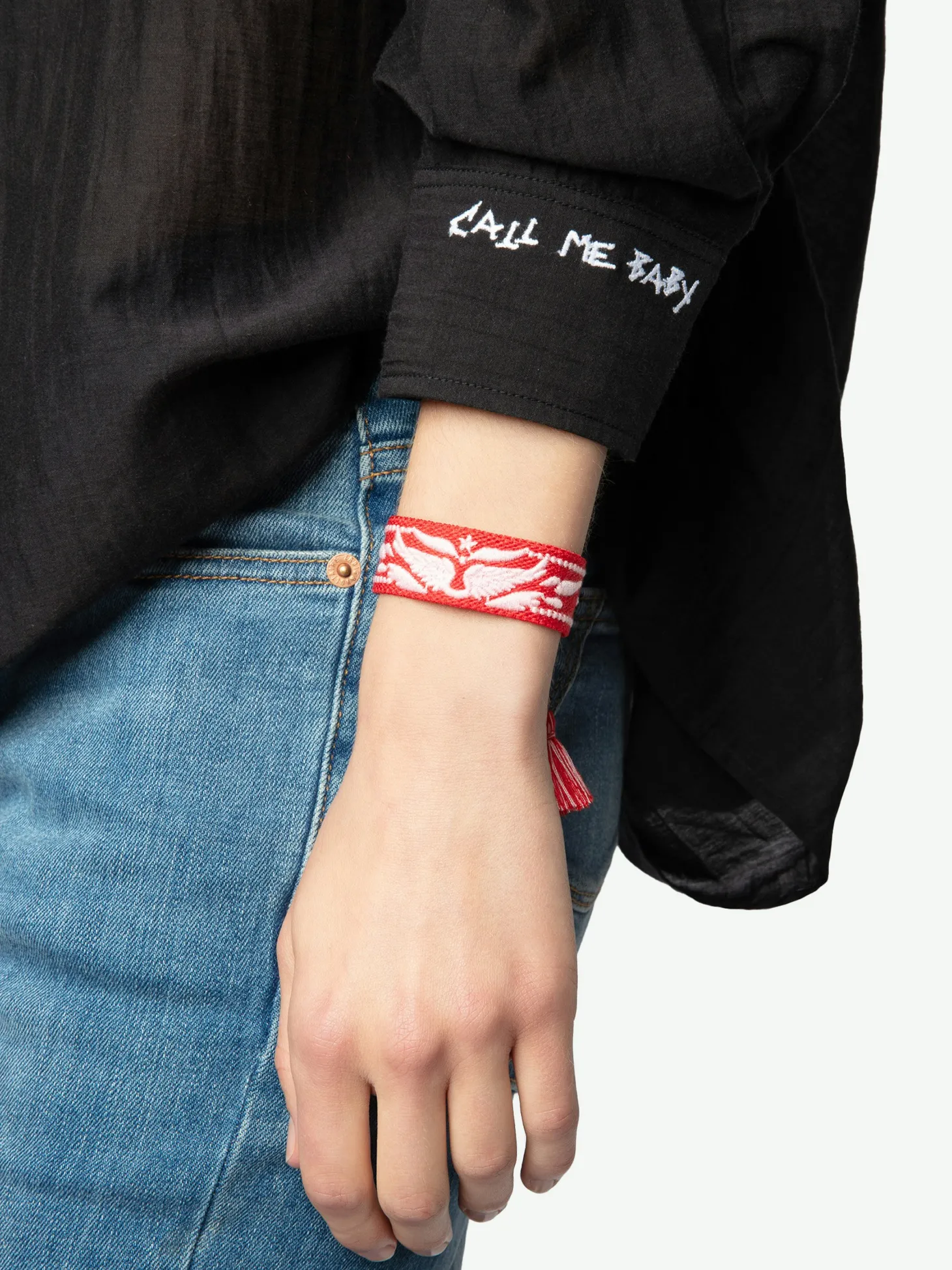 Sale Zadig & Voltaire Woven Zadig BraceletNEW Power