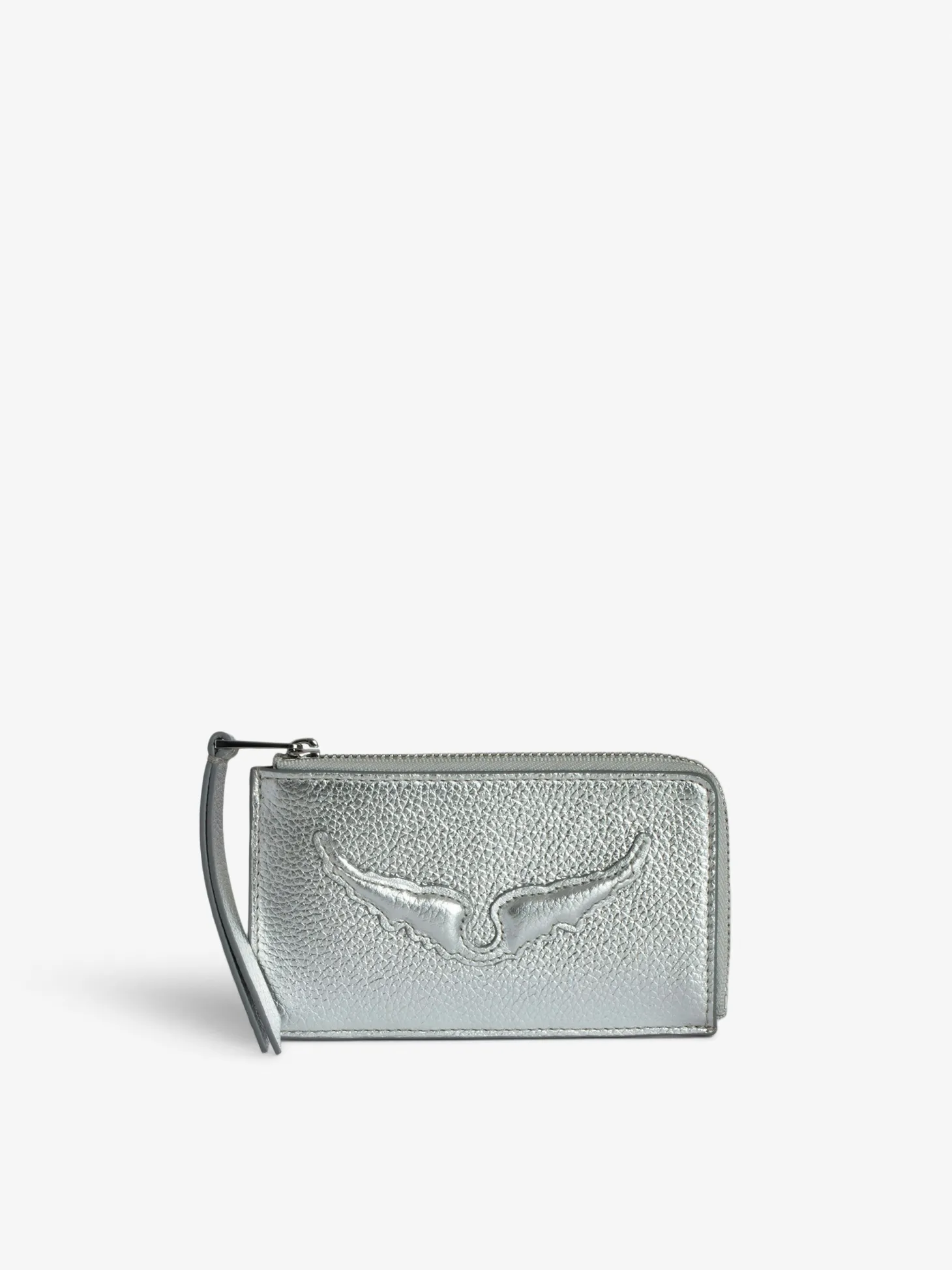 Fashion Zadig & Voltaire ZV Card Card Holder Silver