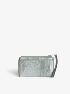 Fashion Zadig & Voltaire ZV Card Card Holder Silver