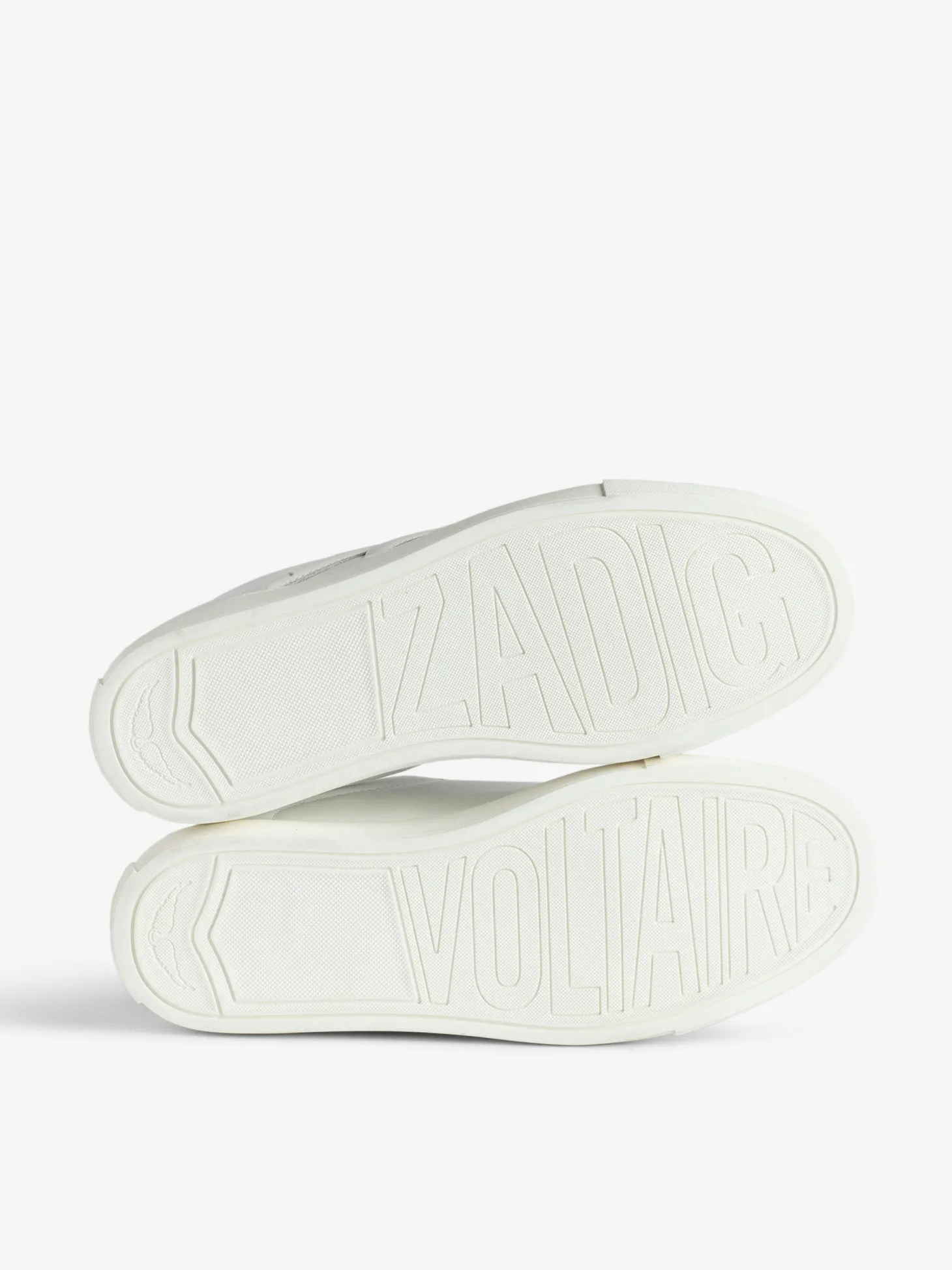 Cheap Zadig & Voltaire ZV1747 High Flash High-Top Platform Sneakers White