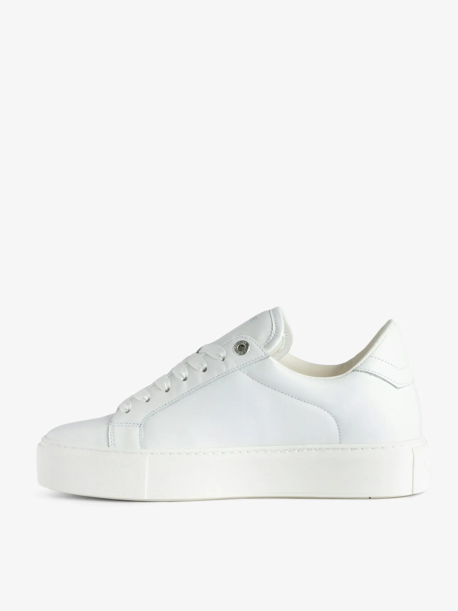 Sale Zadig & Voltaire ZV1747 La Flash Low-Top Platform Sneakers White