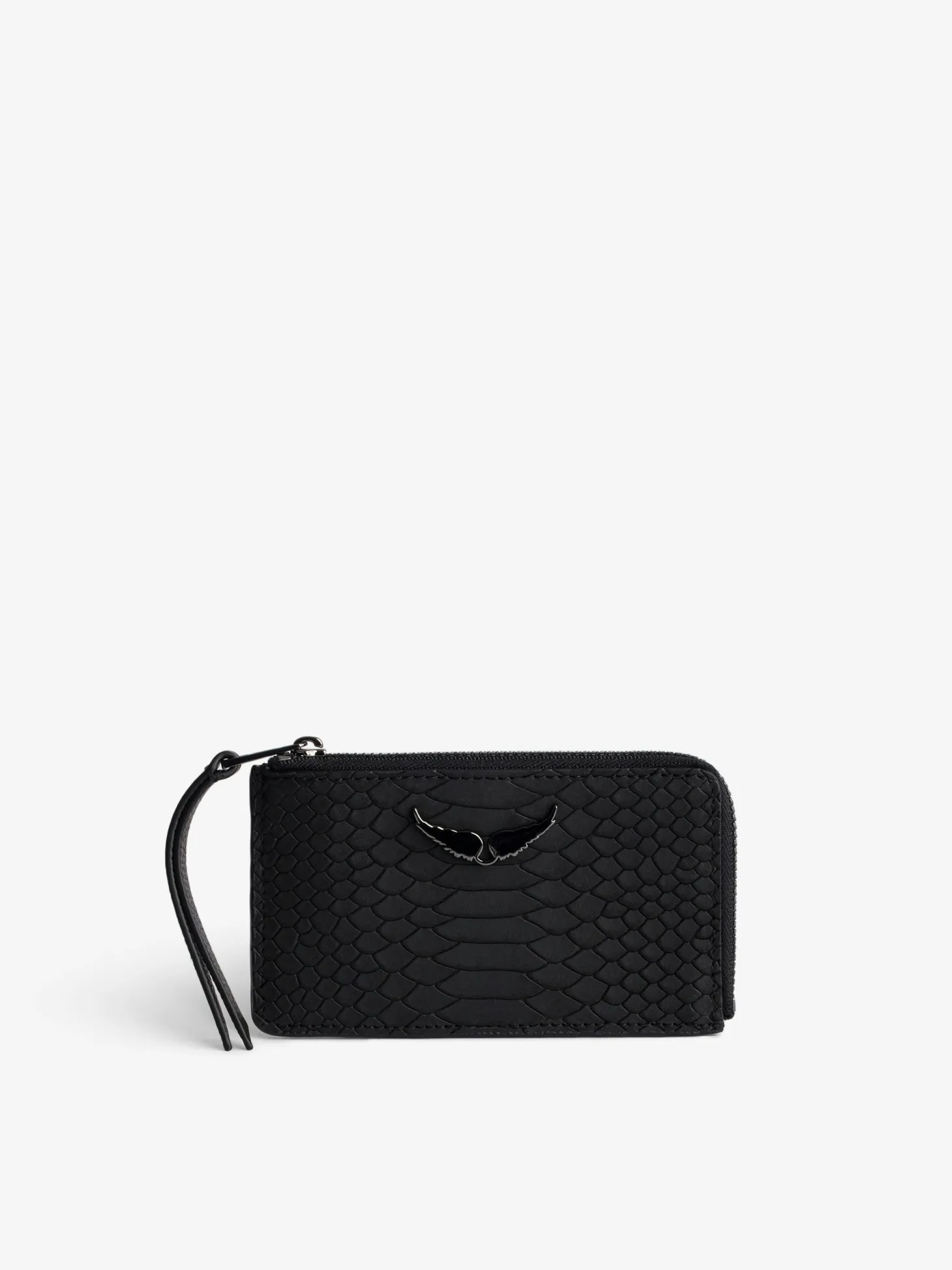 Online Zadig & Voltaire ZV Soft Savage Card CaseICONIC Black