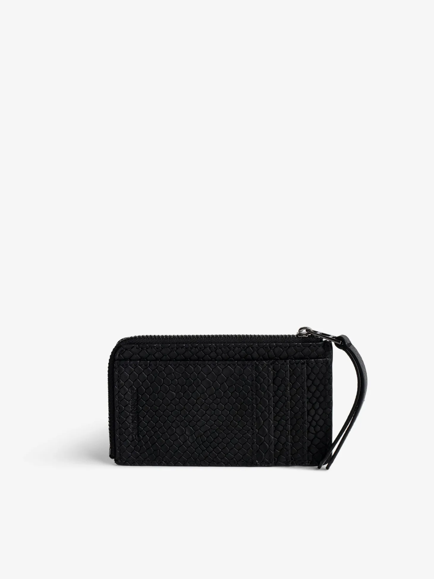 Online Zadig & Voltaire ZV Soft Savage Card CaseICONIC Black