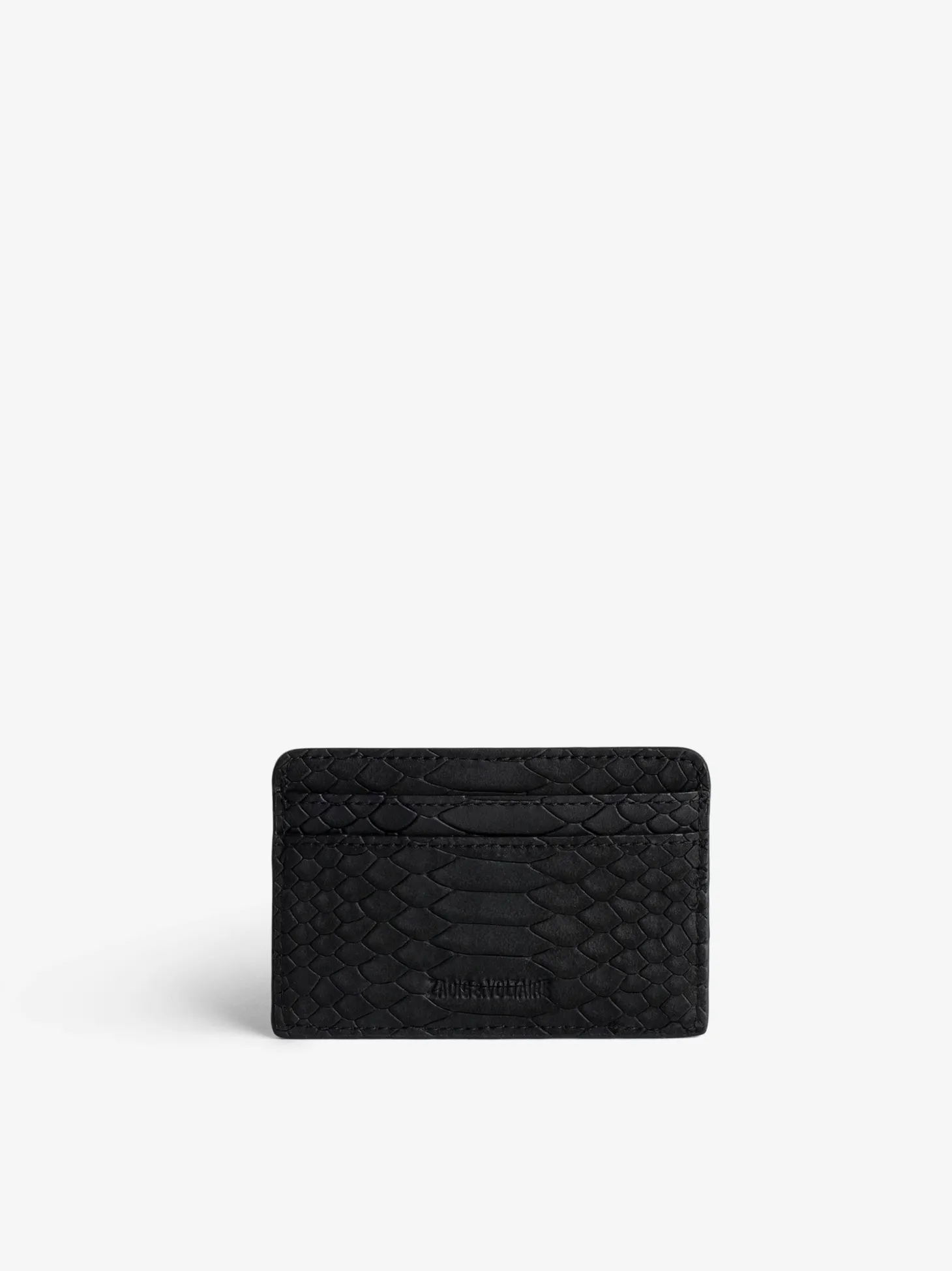 Best Zadig & Voltaire ZV Soft Savage Pass Card CaseICONIC Black